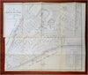 New York City in 1776 Major Holland Detailed City Plan 1863 historical map