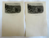 El Tovar Grand Canyon Arizona c. 1920's lot x 2 pictorial stationary Fred Harvey