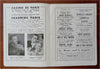 Souvenir Programs White Star Line Casino de Paris c. 1935 Lot x 3 booklets