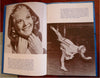 Sonja Henie Ice Skating Review Lot x 2 Souvenir Pictorial Programs 1938 & 47