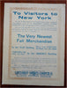 New York Hippodrome Souvenir Book 1911 pictorial promo booklet w/ music