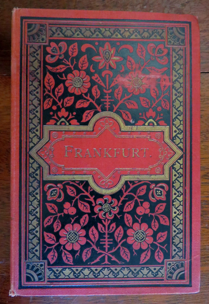 Frankfurt Germany Tourist Souvenir Album 1887 street scenes architectural views