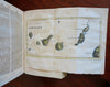 rare Geographical Dictionary Spain Portugal 1826 Minano rare 10 vol set w18 maps