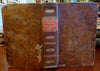 Universal Geographical Dictionary 1834 Vosgien leather book w/ 8 maps gold coins