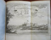 West Africa Senegal 1747 Age of Exploration voyages rare book w/ 20 maps & views