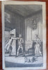 Crime engravings mail Robbery Forgery Smuggling suicide c. 1760-90 lot 9 prints