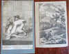 Crime engravings Murder c. 1760-90 lot x 19 rare engraved prints