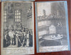 Crime engravings Murder c. 1760-90 lot x 19 rare engraved prints