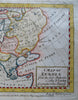 Europe Holy Roman Empire France British Isles Ottoman Empire 1777 Cowley map