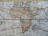 Africa Egypt Abyssinia Guinea Congo Angola Madagascar 1777 Bowen & Cowley map