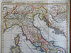 Ancient Italy Roman Empire Sicily Corsica 1797 Neele historical hand color map