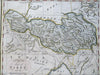 Tibet Lhasa Shoke Eskerdu Tchiron Poridson Himalayas 1790 Neele engraved map