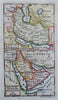 Arabia Middle East Iran Persia Ottoman Empire 1777 charming miniature map