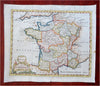 Kingdom of France 1771 Jefferys engraved hand color map