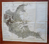Boston Harbor Massachusetts 1910 large hand color wonderful coastal chart map