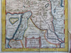 Ottoman Empire Middle East Armenia Holy Land Mesopotamia c. 1750 engraved map
