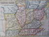Western States Missouri Ohio Illinois Iowa Lot x 2 1840 & 1851 Goodrich maps