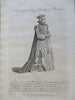 European Noblewomen England Bavaria Cologne 1759 Lot x 5 women's fashion prints