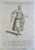 North Africa Men's & Women's Fashion Egypt Morocco Fez 1759 Lot x 5 Prints