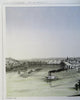 Saint Paul Minnesota Mississippi River Steam Boats 1860 early city view print