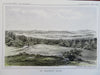 Western US Rivers Landscape Views Missouri Columbia Peluse 1860 Lot x 6 prints