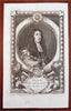 Henry Stuart Duke of Gloucester 1746 Vertue decorative large engraved portrait