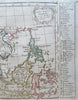 Southeast Asia Mughal India Thailand Indonesia Malaysia c. 1815 Lattre map