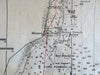 Cape Canaveral to Miami Florida Coastal survey route 1920 large nautical US map