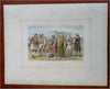 Greeks Ethnic & Costume Views Athens Crete Holiday Dress 1882 fashion print