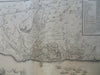 Alicante Valencia Spain City Plan Fortifications c. 1745 Basire city plan