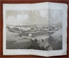 Manhattanville New York City Fort Haight 1861 Valentine landscape city view