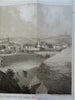 Manhattanville New York City Fort Haight 1861 Valentine landscape city view