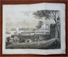 Hellgate Ferry New York City 86th Street 1861 Valentine landscape city view