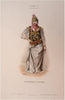 North Africans Algeria Morocco 1840-60 Lot x 3 lovely hand color costume prints