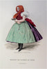 Hungary Vienna Styria Women's Fashion 1840-60 Lot x 3 hand color costume prints