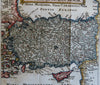 Anatolia Asia Minor Turkey Ottoman Empire Cyprus Constantinople 1683 mini map