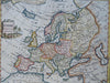 Europe British Isles France Holy Roman Empire Ottomans Russia c 1770 Kitchin map