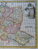 Poland Lithuania & Prussia Warsaw Konigsberg Vilnius c. 1770 Kitchin map