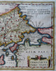 Thrace Roman Province Balkans Byzantium Greece Bulgaria Turkey 1661 Jansson map