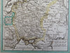 Russia in Europe Poland Ukraine Finland Crimea Baltic States 1818 rare Walch map