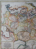 Russian Empire Muscovy Novgorod Siberia Kamchatka 1783 Neele engraved map