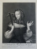 Historical Women's Portraits Nobles Religious Fashion 1700's Lot x 14 prints