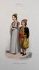 Jewish Children Algerian Women's Fashion French Colony c. 1840-60 costume prints