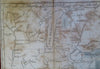 Northern United States 1797/1804 Bradley Morse map Waynes Treaty proposed states