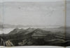 Mud Lake Valley Madelin Pass West Stansbury 1861 Nevada panoramic birdseyeview