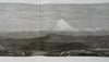 Sierra Nevada Northern Slopes California 1861 Cascades Mt. Shasta panoramic view