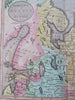 Northern Russian Empire Finland Baltic States c. 1801 Oliver & Boyd rare map