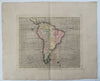 South America Brazil Peru Argentina Venezuela c. 1801 Oliver & Boyd rare map