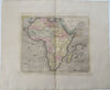 Africa Egypt Madagascar Congo Guinea Abyssinia c. 1801 Oliver & Boyd rare map