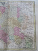 Poland Warsaw Krakow East Prussia Konigsberg c. 1801 Oliver & Boyd rare map